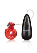 Elite Sexual Exciter Ruby Vibrating Cock Ring With Clitoral...